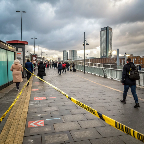 Injury in a public place in Salford