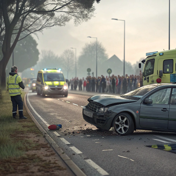 Road traffic accident claims in Withington