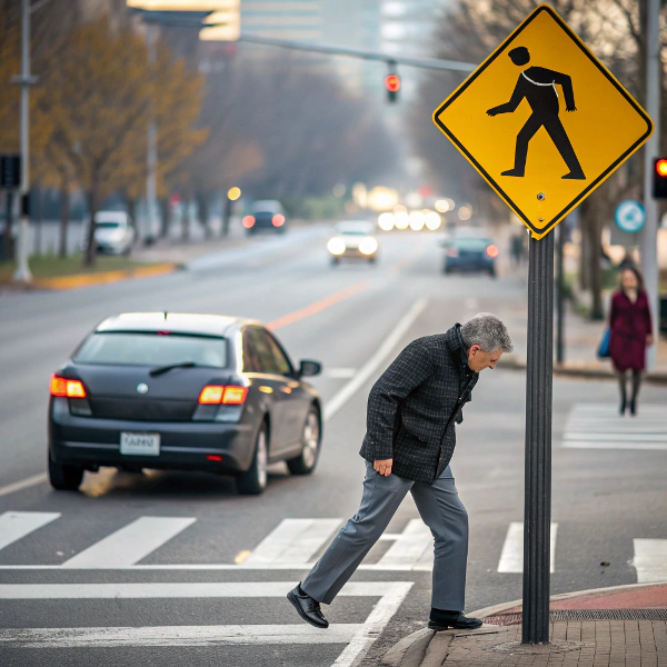 Causes of pedestrian accidents
