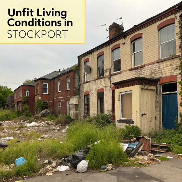 Unfit living conditions in Stockport